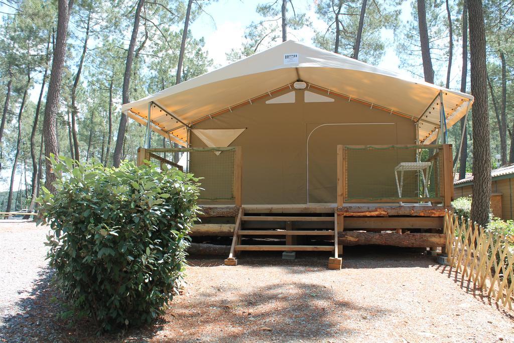 Village de Chalets Camping Bois Simonet Joyeuse Extérieur photo